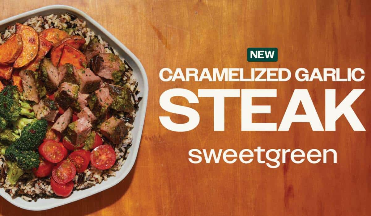 Sweetgreen Adds Caramelized Garlic Steak to Menu