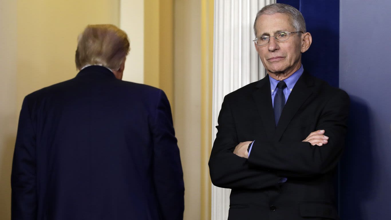 Explicit rants and "love": Fauci recounts toxic relationship with Trump in new book