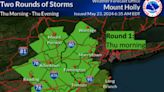 Two Rounds Of Thunderstorms Predicted In NJ, PA: Here's Timing