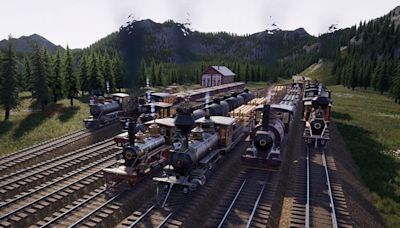 16-Player Train Game Railroads Online Making Tracks for PS5