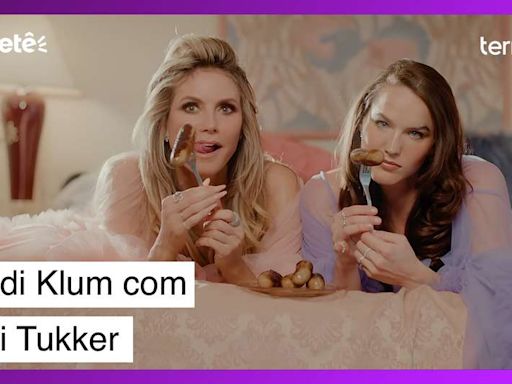 Aos 51, top model Heidi Klum estrela clipe sensual da Sofi Tukker