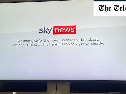 Sky News taken off air by global IT chaos