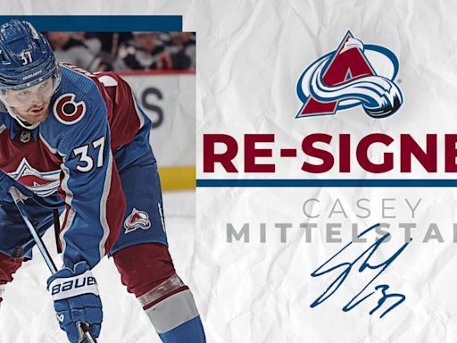 Avalanche Re-Signs Mittelstadt | Colorado Avalanche