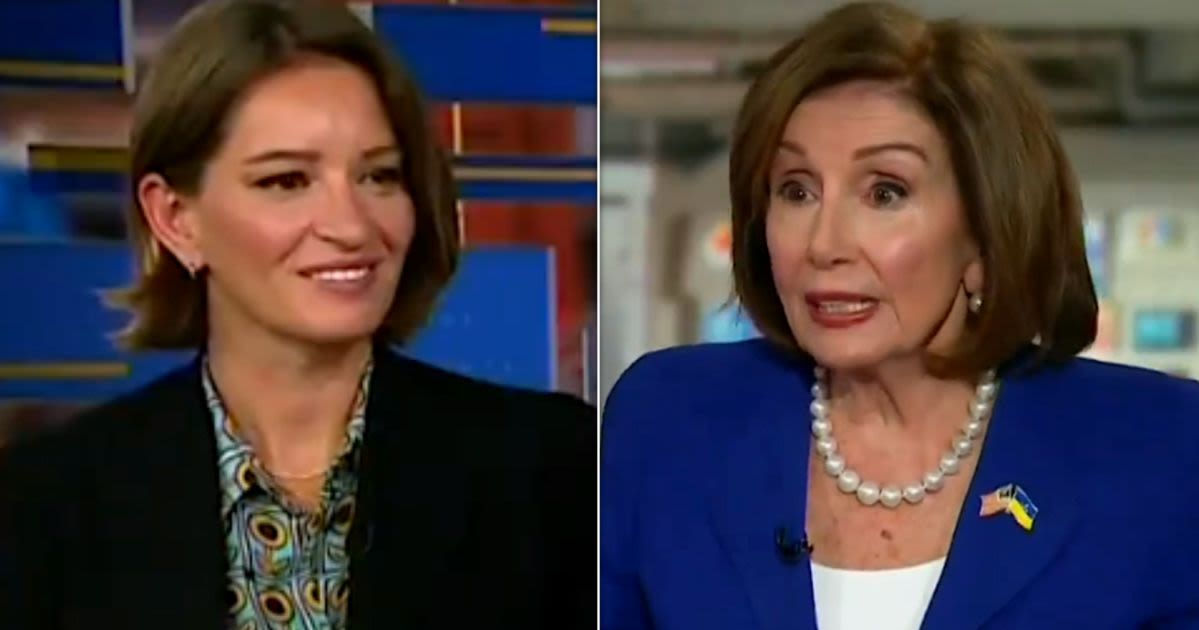 Nancy Pelosi Says MSNBC Host Wants 'To Be An Apologist For Donald Trump'