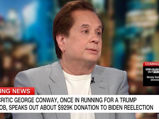 George Conway Explains Why He Donated Nearly $1 Million To Biden Reelection Fund