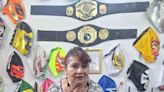 Irma González e Irma Aguilar leyendas de la lucha libre visitaron la capital morelense