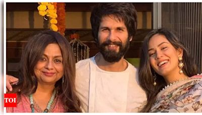 Shahid Kapoor says role of mothers in bringing up children is superior | Hindi Movie News - Times of India