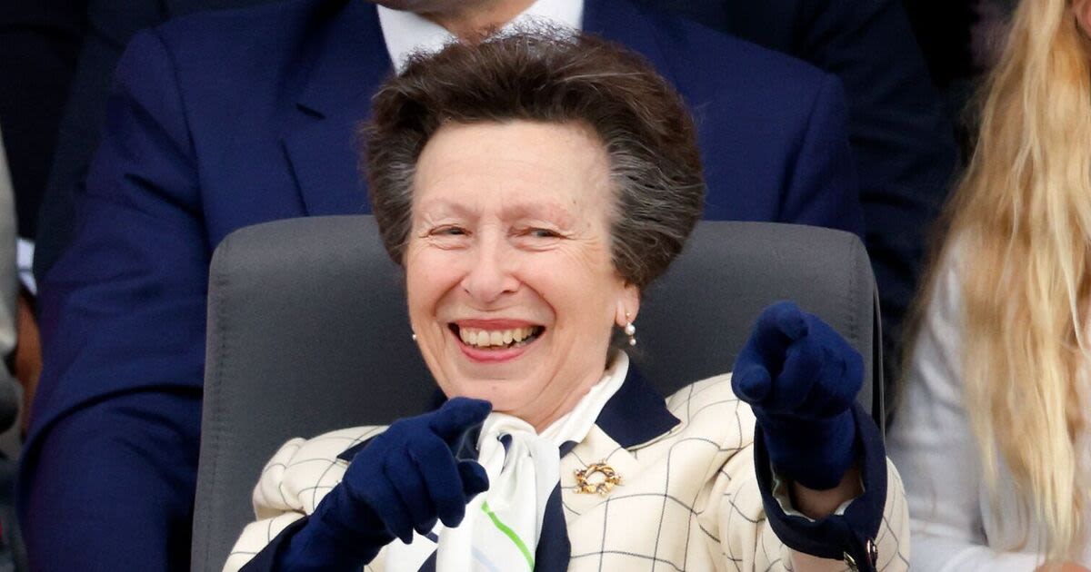 Princess Anne's reason for wearing gloves in blistering summer heat explained