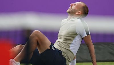 ‘Heartbroken’ Dan Evans could miss Wimbledon and Olympics after injuring knee