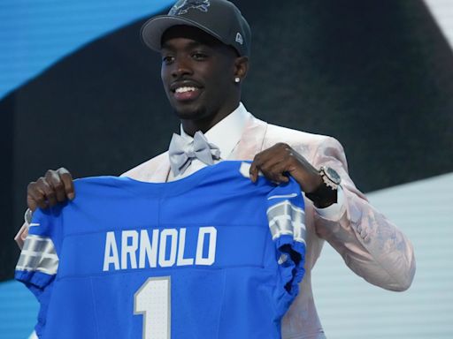 Lions CB Terrion Arnold got two 2024 NFL Draft phone calls
