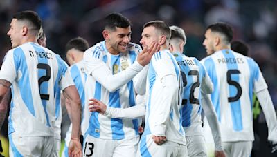 El fixture de la selección argentina en la Copa América 2024: días, horarios y TV