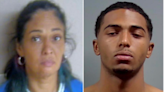 Shocking texts reveal woman allegedly helped son plot murder