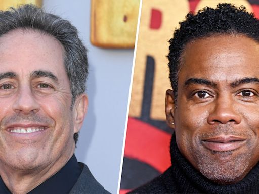 Jerry Seinfeld asked Chris Rock to parody Will Smith Oscars slap in ‘Unfrosted,’ but Rock ‘was a little shook’ from it