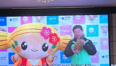 台南鳳梨首供日本營養午餐 水戶市長錄影致意