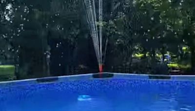 Mom is called a 'genius' for water balloon hack that transformed her kiddie pool
