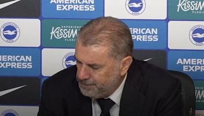 Unacceptable – Ange Postecoglou says Spurs loss at Brighton worst of his reign