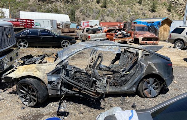 Tesla’s Autopilot caused a fiery crash into a tree, killing a Colorado man, lawsuit says