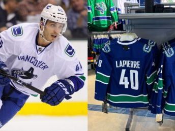 Canucks are still selling Lapierre jerseys and he can't believe it | Offside