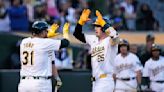 Brent Rooker's 2-run homer leads A's to fifth straight win, 3-1 over Marlins