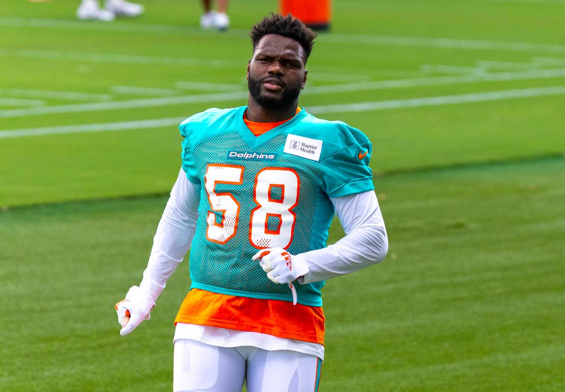 Shaq Barrett retires, leaving Dolphins in a bind at outside linebacker. A look at options