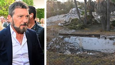 Derriban la casa de Marbella de Antonio Banderas construida en tiempos de Jesús Gil - ELMUNDOTV