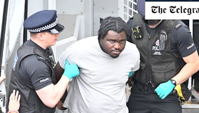 Anthony Esan 24, charged with attempted murder after soldier stabbed near Army barracks