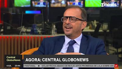 Na GloboNews, Octávio Guedes debocha de indiciamento de Bolsonaro e provoca crise de riso em colegas