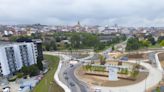 Un carril bici unirá ya la rotonda de la Cruz Roja con el Arpa de Santullano en Oviedo