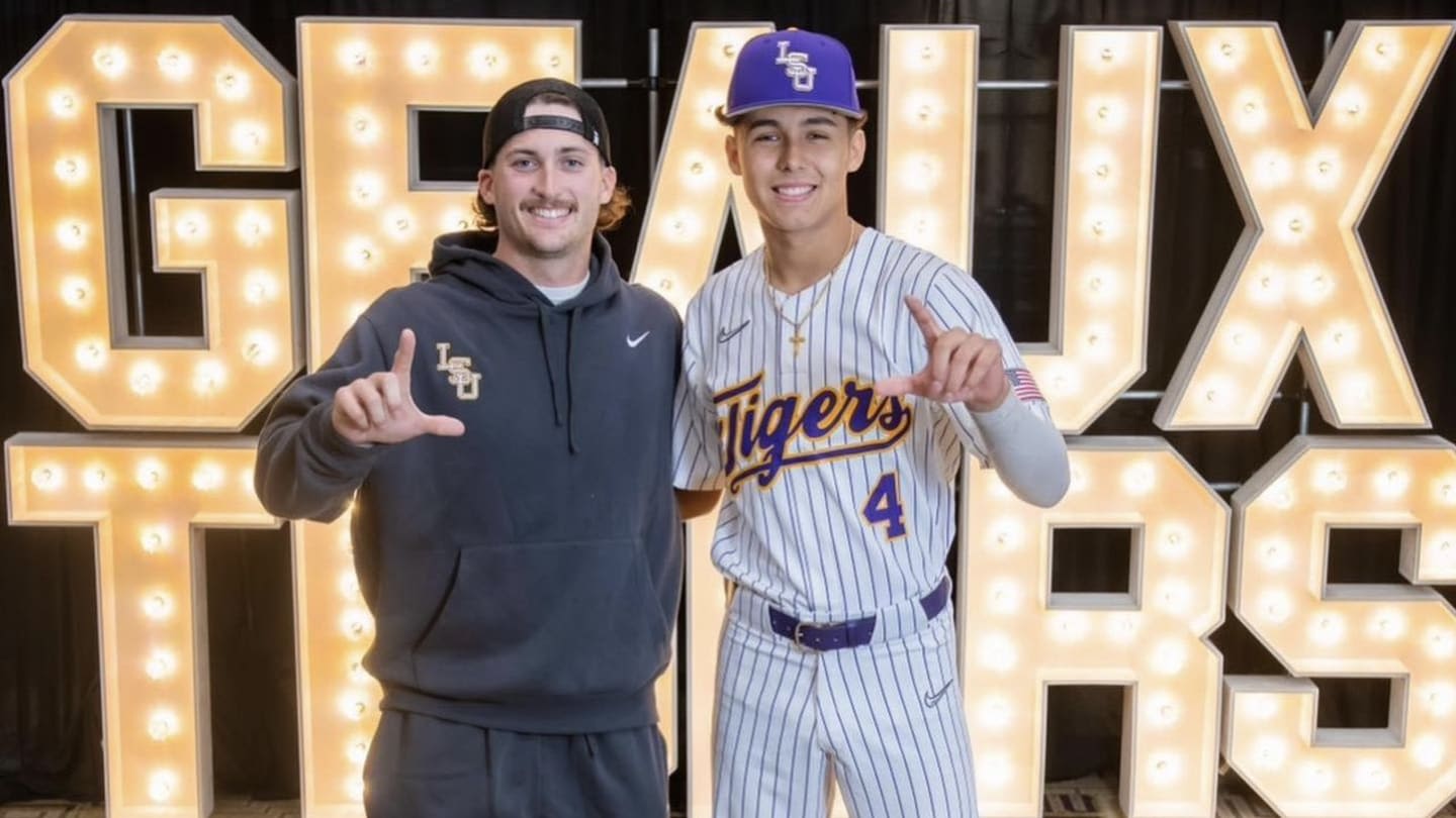 LSU Baseball Signee, No. 10 Prospect in America Pulls Name From 2024 MLB Draft