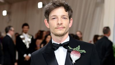 What Bedazzled Vegetable Is Mike Faist Wearing to the Met Gala?