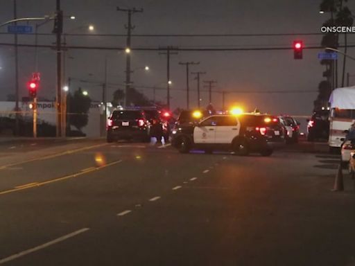 Man who shot at LAPD with ‘fully automatic weapon’ in South Los Angeles arrested