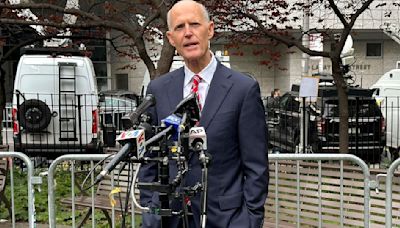 Florida Sen. Rick Scott, a close Trump ally, joins race to succeed Mitch McConnell as GOP leader