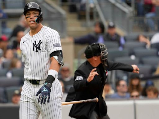 Yankees slugger Aaron Judge ejected for first time in his career