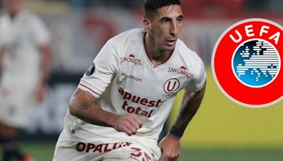 Diego Dorregaray sorprende al fichar por club de Europa tras su salida de Universitario de Deportes