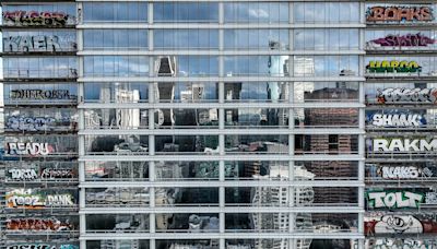 Downtown L.A.'s graffiti-wrapped skyscrapers become permanent — in a tattoo