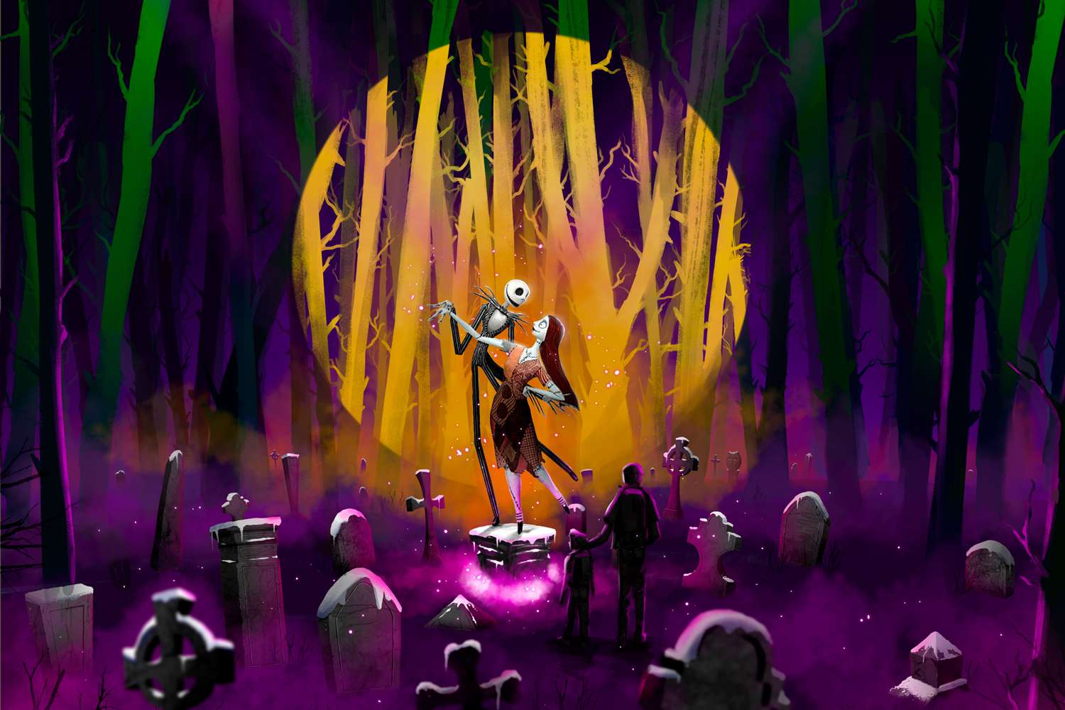 A Nightmare Before Christmas Light Trail Experience Is Coming: Here's How to Visit (Exclusive)