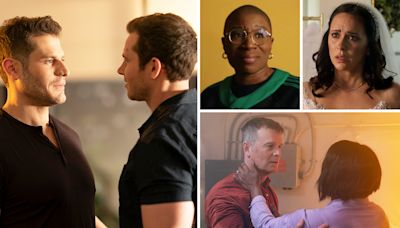 9-1-1 Season 7’s Best Moments (So Far), From Buck and Tommy’s First Kiss to Maddie’s Wedding Day Surprise