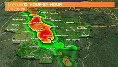 Severe storms with threats of damaging winds, flooding expected to move through central Ohio