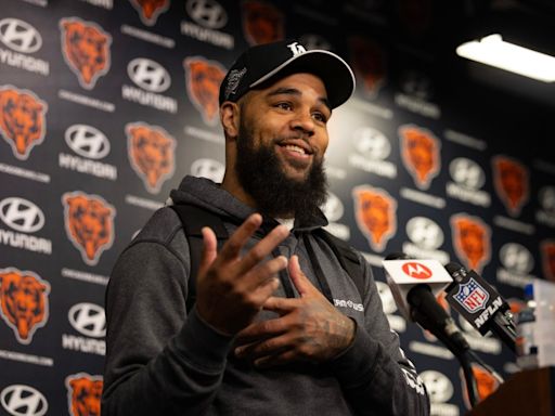 As Keenan Allen settles in with 1st new team in 11 years, he says chemistry with Chicago Bears QB Caleb Williams will be a process