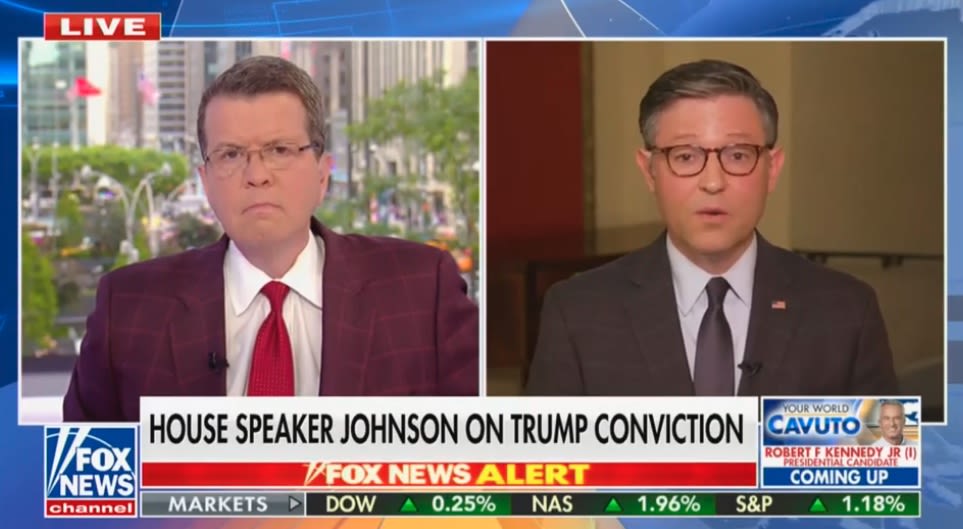 ‘No!’ Speaker Johnson Indignant When Fox News Host Asks, ‘Are You Weaponizing the House’ Against Democrats?