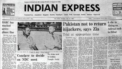 July 10, 1984, Forty Years Ago: Hijackers Withheld