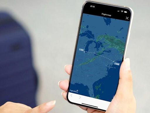 United passa a enviar mapas de radar em tempo real a passageiros