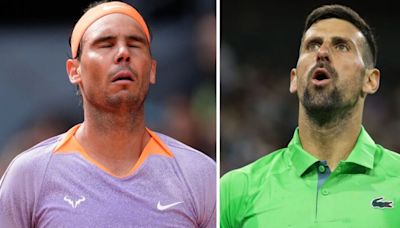 Rafael Nadal handed tough Italian Open draw as Novak Djokovic discovers fate