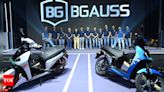 BGauss RUV 350 e-scooter with up to 120 km range launched at Rs 1.10 lakh: Details - Times of India