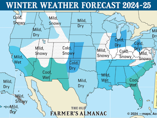 Farmer’s Almanac Forecasts a ‘Calmer, Gentler’ 2024-2025 Winter