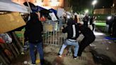 Clashes erupt on UCLA campus between pro-Palestinian supporters and counter-protesters