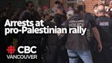 14 arrested in pro-Palestinian protest in East Vancouver