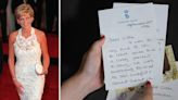 Princess Diana's personal letters to family housekeeper fetch over €64,000 at auction