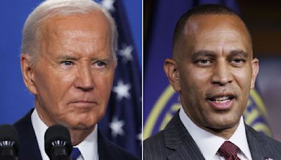 Jeffries y Biden se reúnen pero el líder demócrata no ofrece su respaldo al presidente