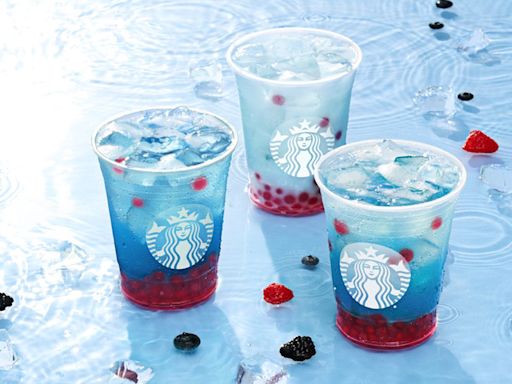 Starbucks debuts 3 fruity boba drinks for the first time